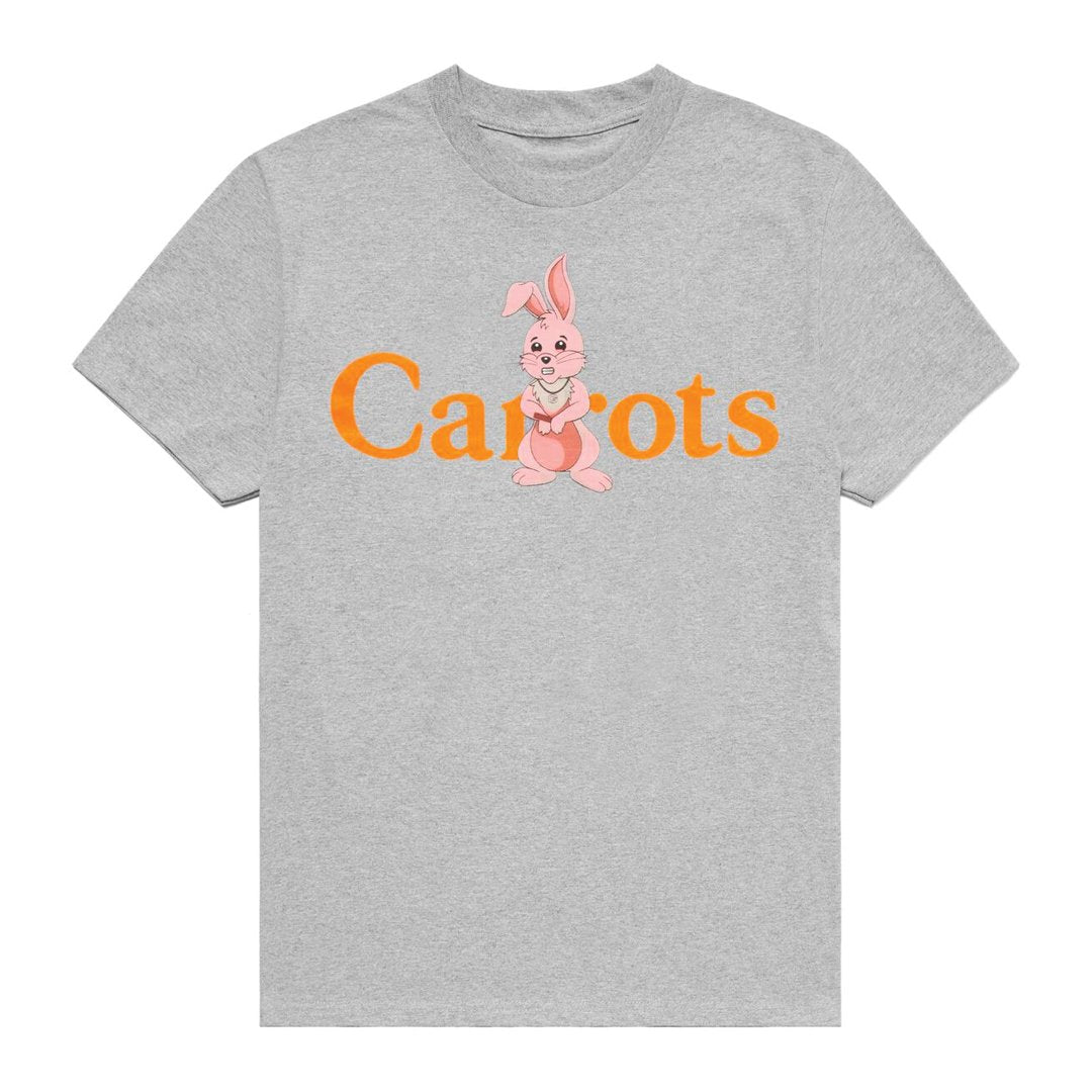 Carrots Men Cokane Rabbit Wordmark Tee Athletic Heather CRWT-AHEA