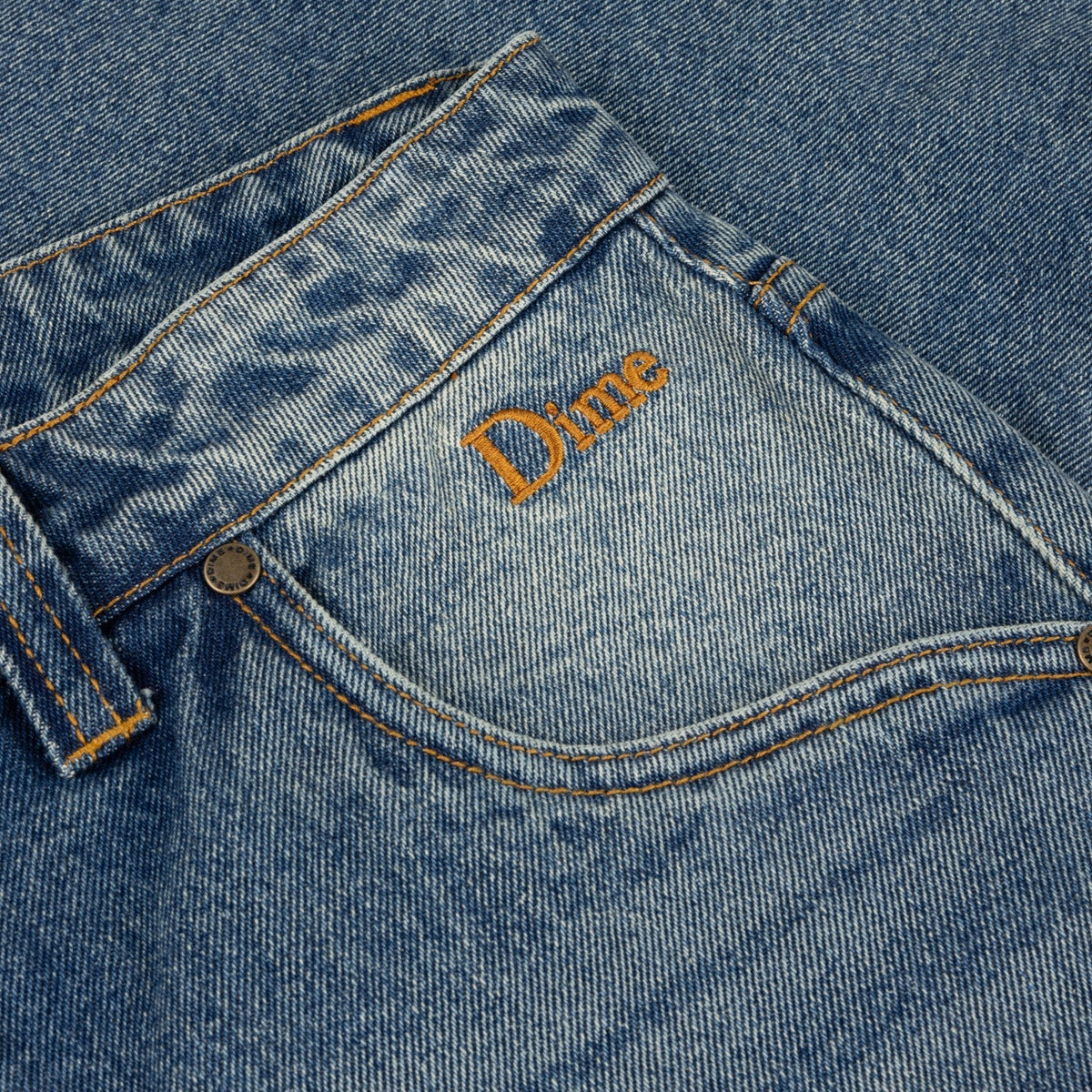 Dime Classic Baggy Denim Pants Sandblasted Indigo