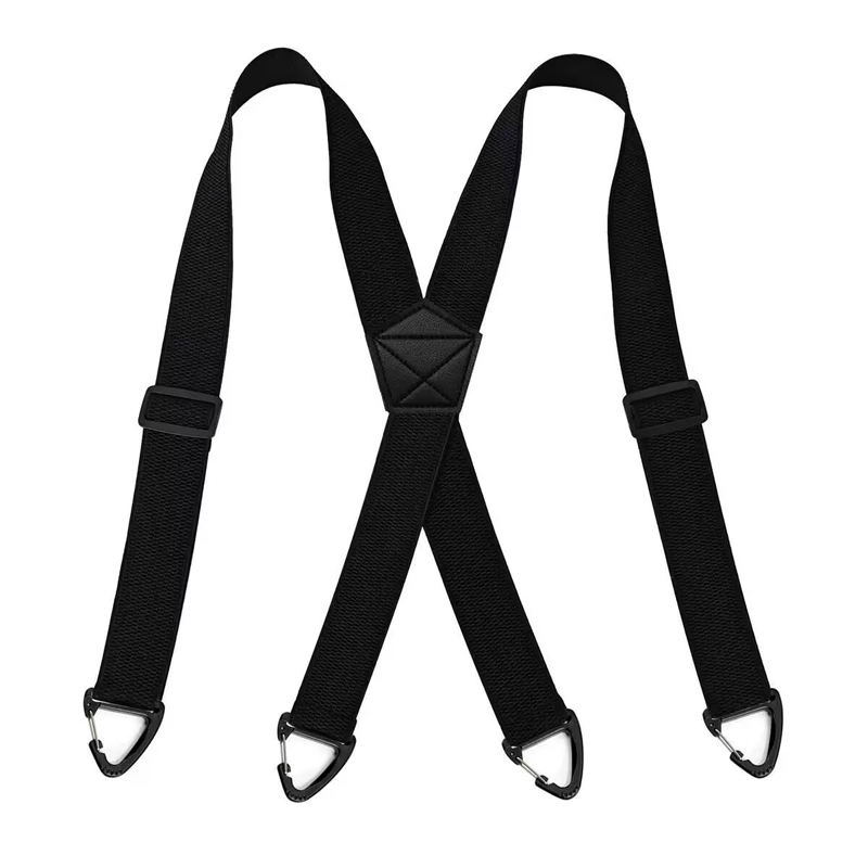 Men's X-Back Suspenders with Hook Clips
